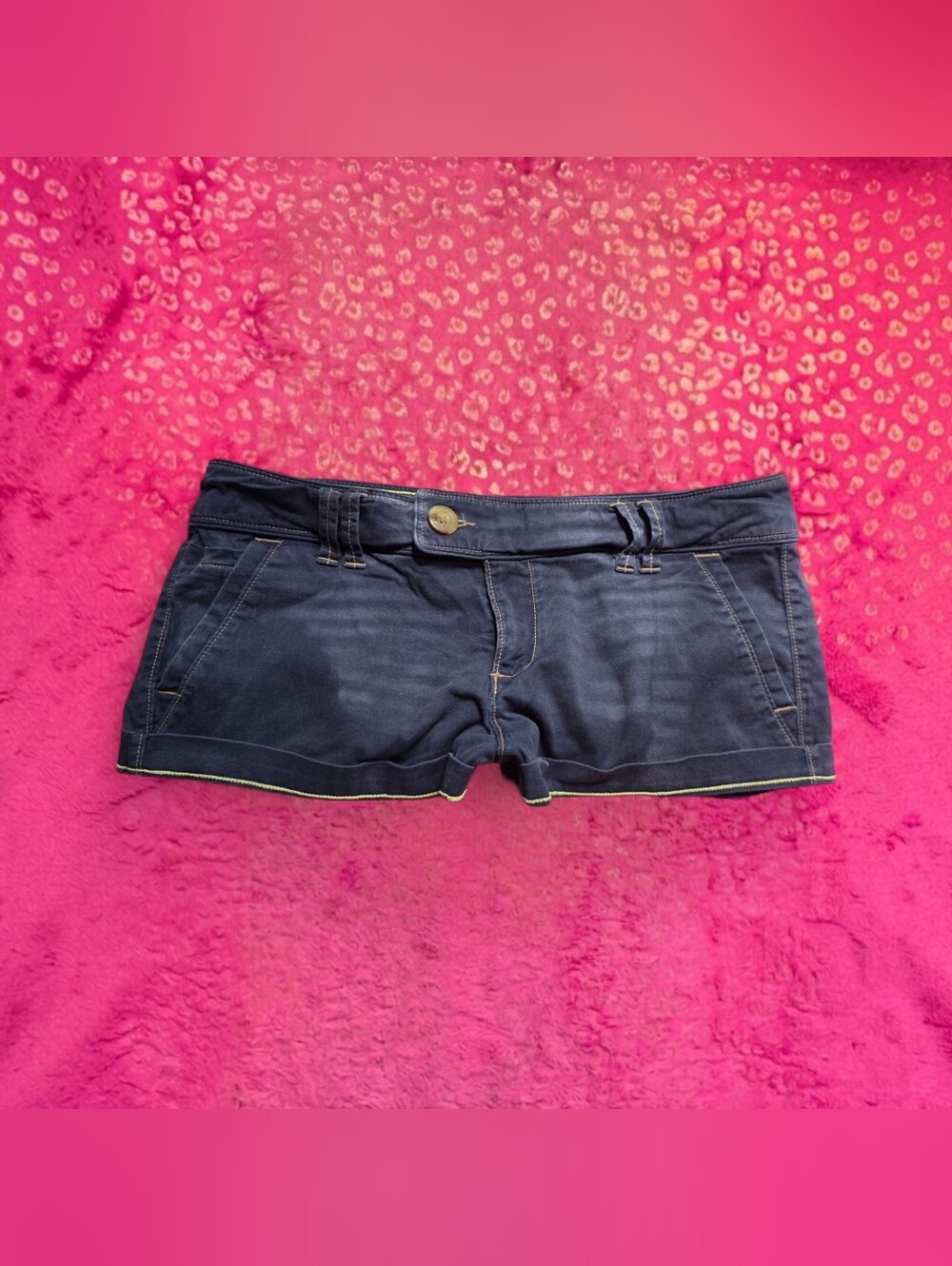 2000s American Eagle lowrise micro shorts Y2k Size 6